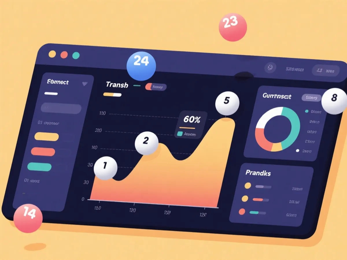 澳洲幸运5预测计划数据分析示意图